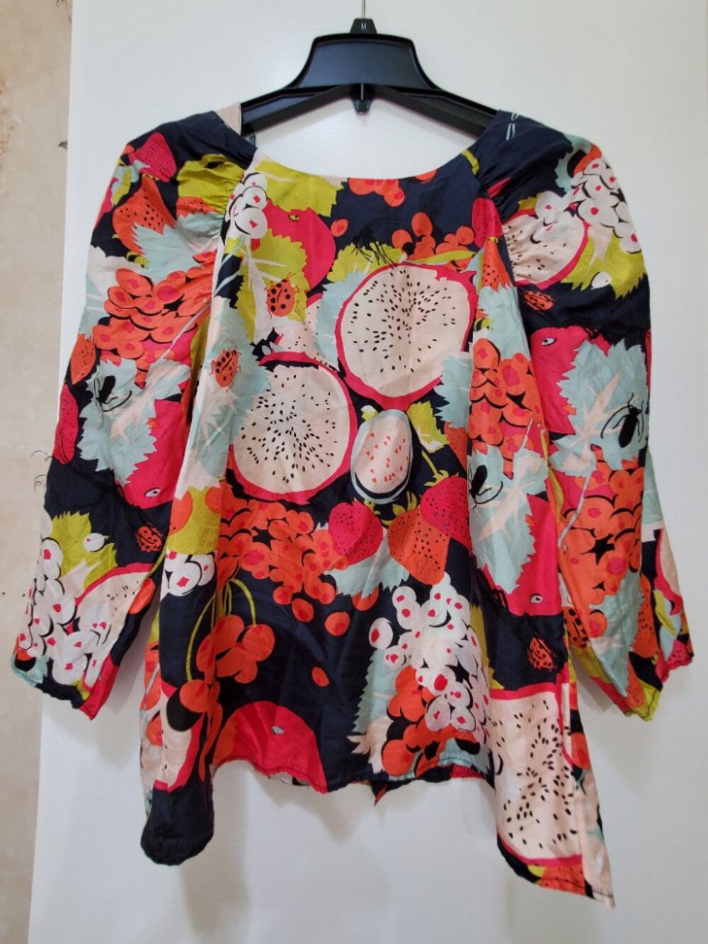 Vintage 100%Silk shirt